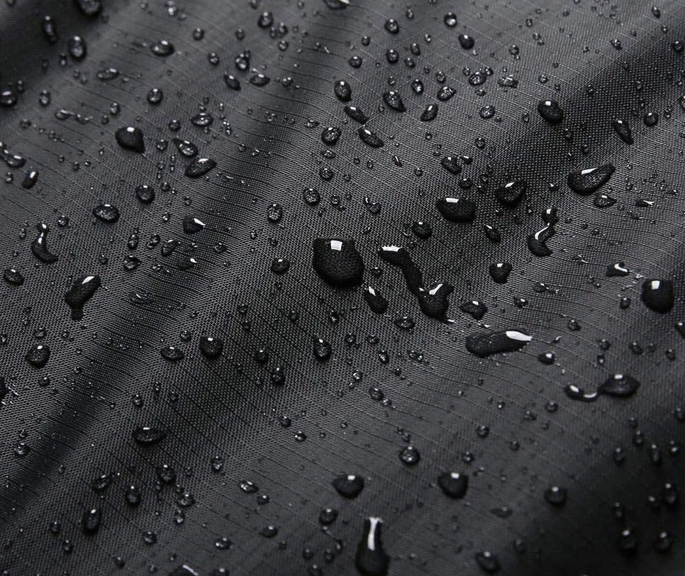 Close-up view of sleeping bag fabric showing its texture and stitching — highlights durable, soft textile material designed for outdoor comfort.